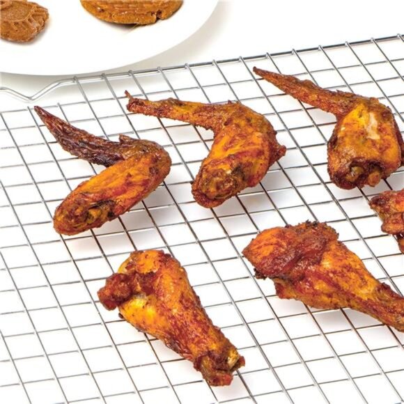 Cooling Rack for Baking 2-Pack, 16x10 Inches Baking Rack, Thick Wire Cookie - Picture 7 of 8